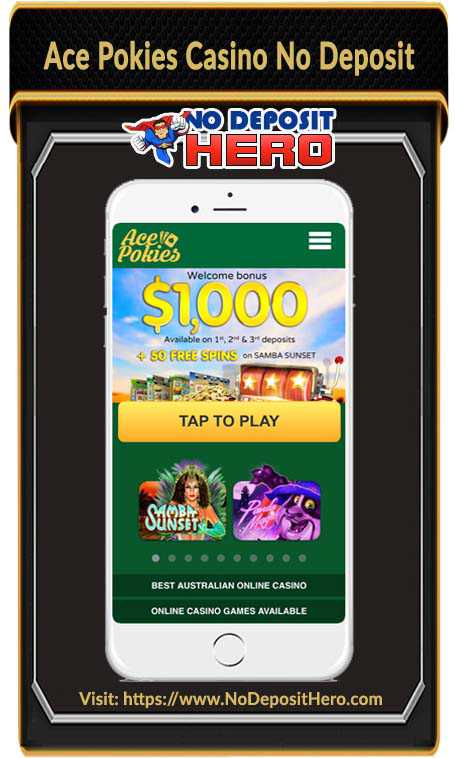 Ace Pokies Casino No Deposit Bonus Code