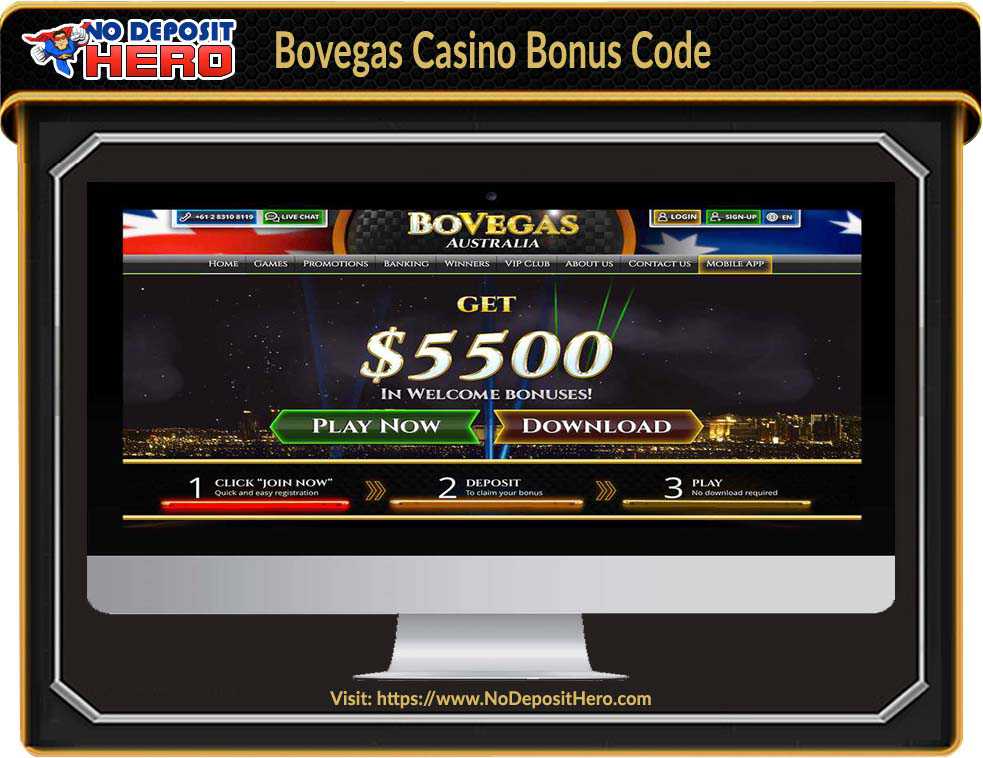 Bovegas Casino No Deposit