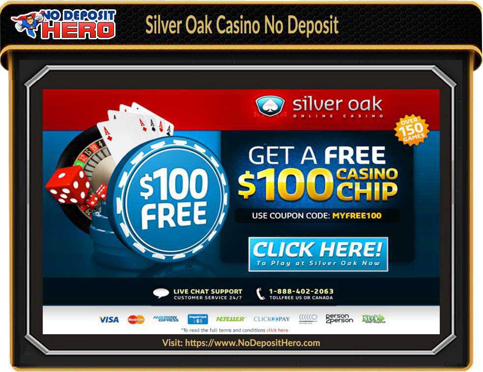 silver oak casino codes 2024