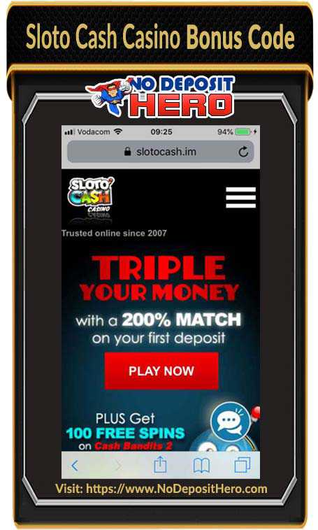 Sloto Cash Casino Review